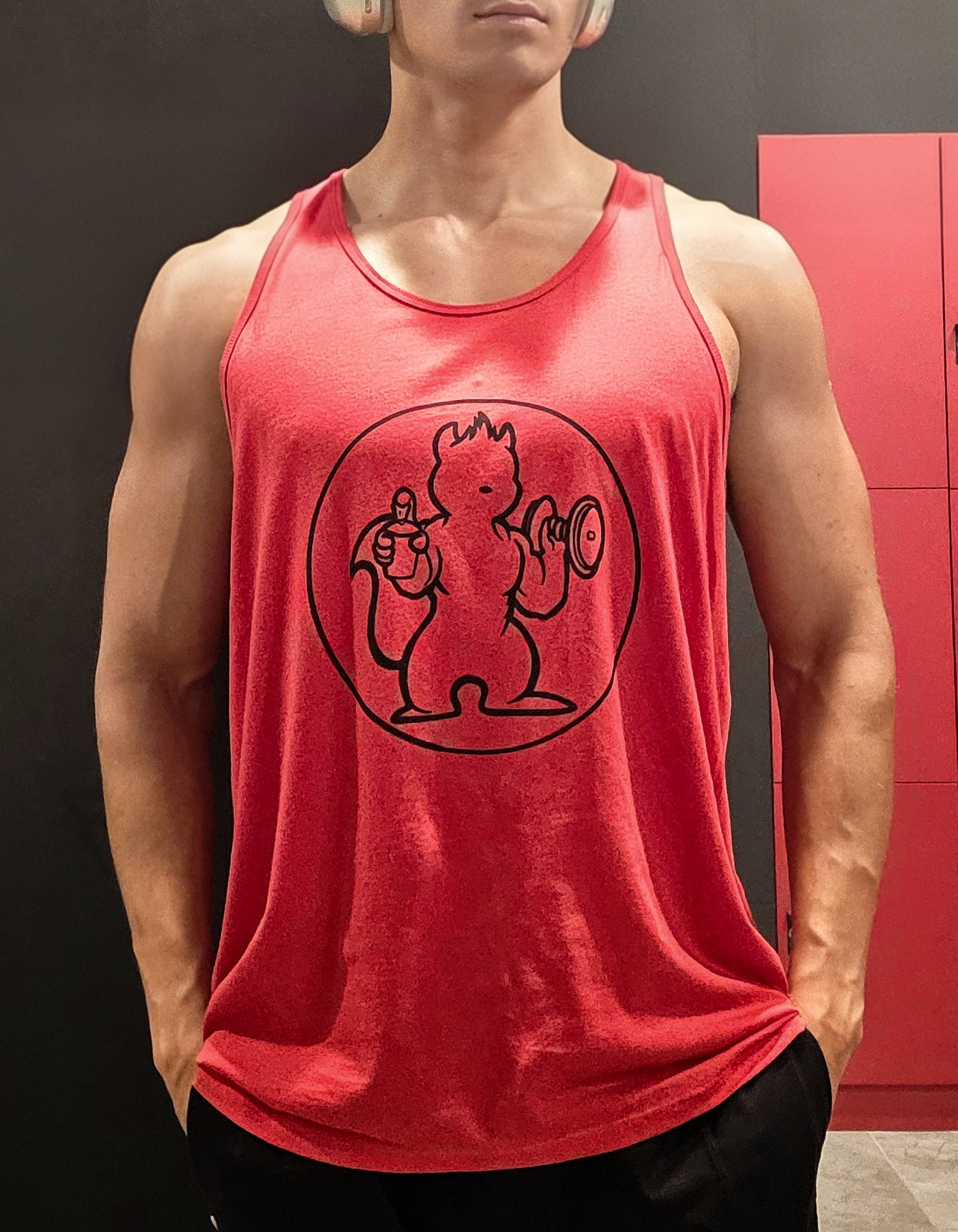 Gym Chipmunk tank top