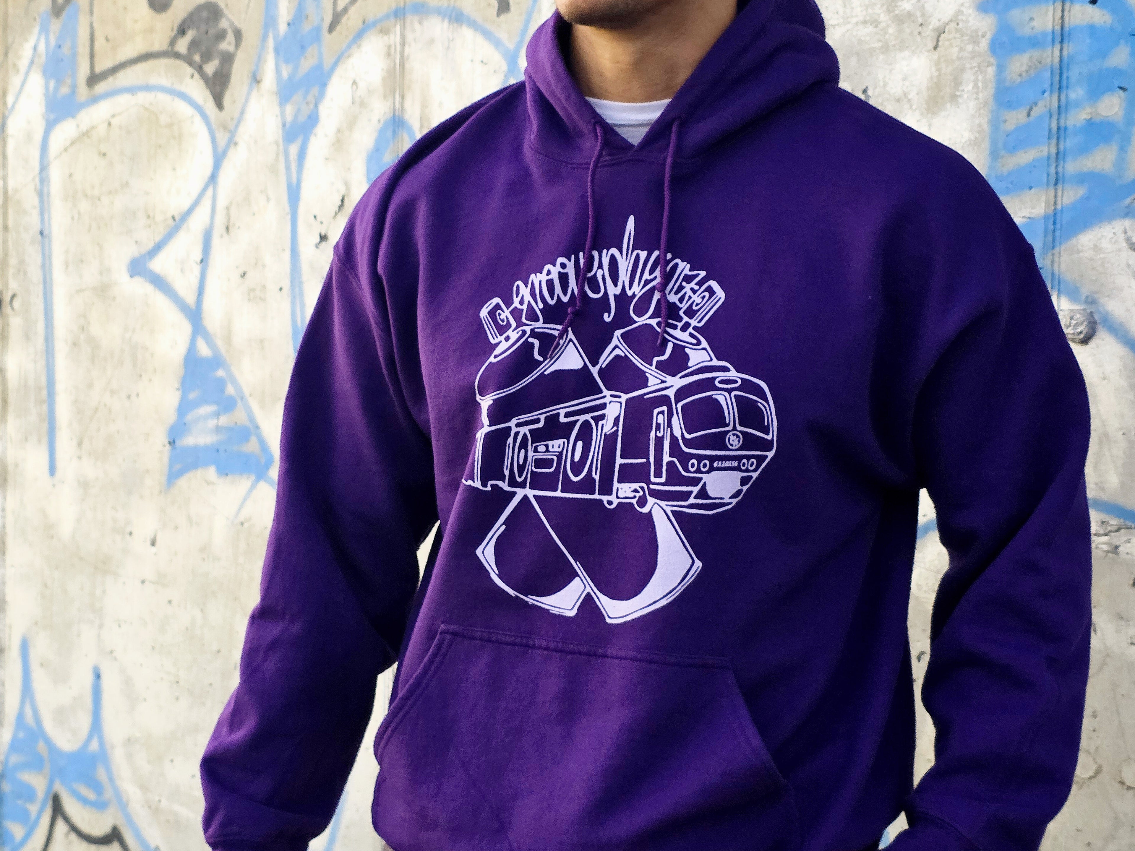GroovePlayaz Zagreb S Bahn hoodie