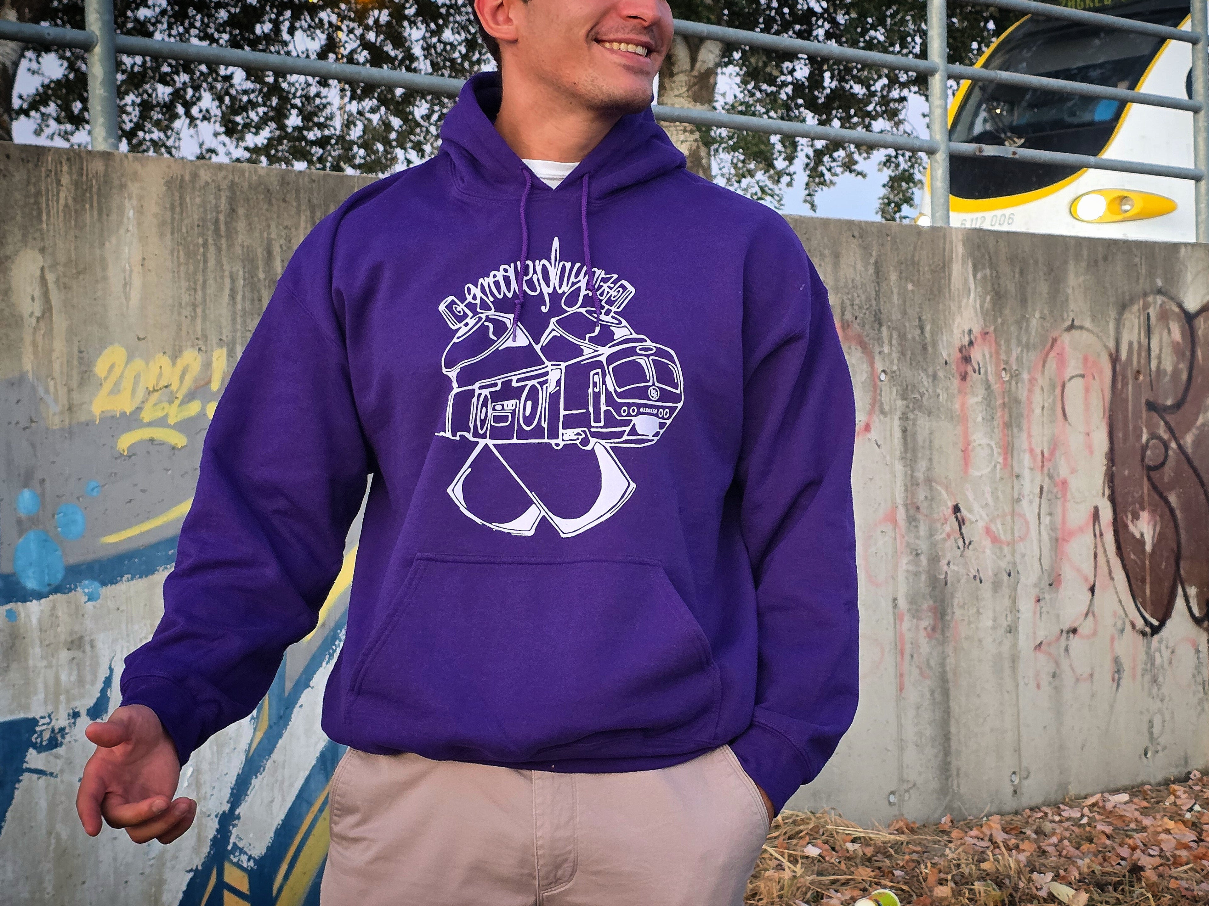 GroovePlayaz Zagreb S Bahn hoodie