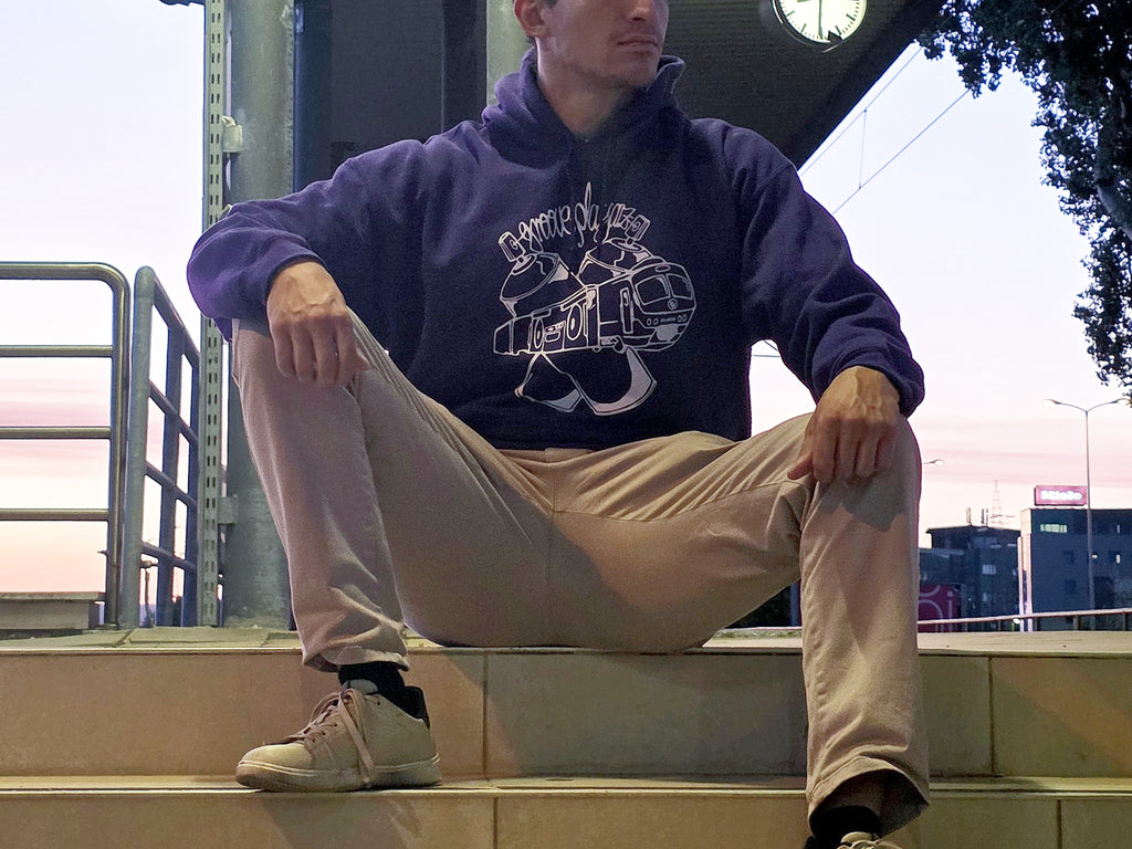 GroovePlayaz Zagreb S Bahn hoodie
